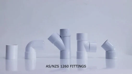 Tubos de agua estándar ISO UPVC 0.8MPa 63 mm Tubos de PVC de 2 pulgadas